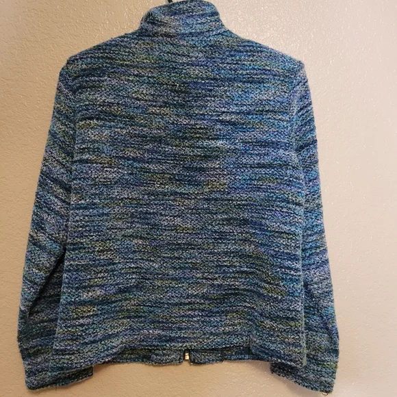 Drapers & Damon's Women Metallic Tweed Jacket Size PXS - Picture 2 of 6